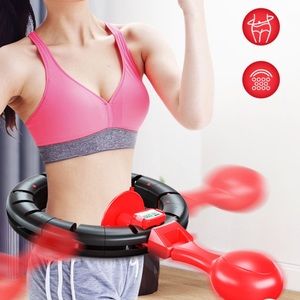 Abdominal hula hoop exercise